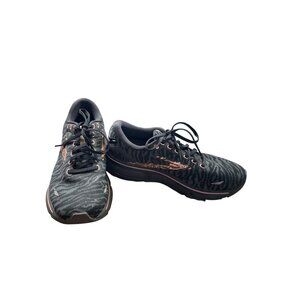 Brooks Ghost 15 woman’s Black Leopard Running Sneakers Shoes Size 9B SKU 8686